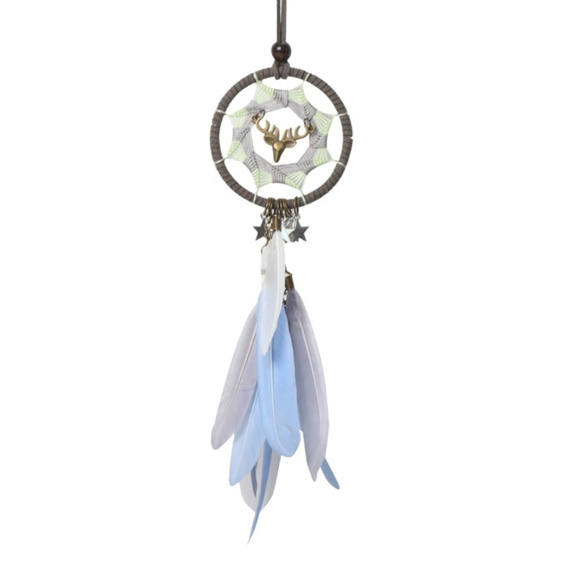 Attrape reves simple bleu | Attrapeur de Rêves