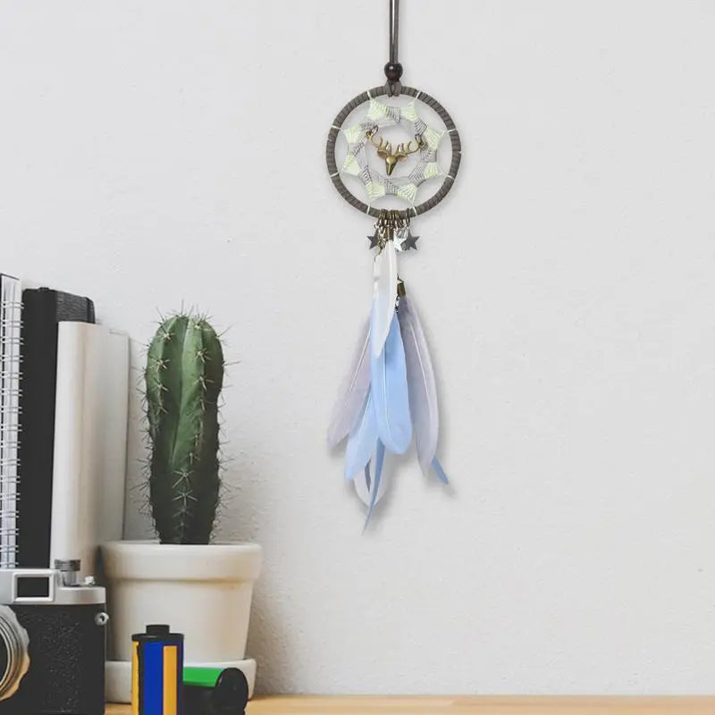 Attrape reves simple bleu | Attrapeur de Rêves