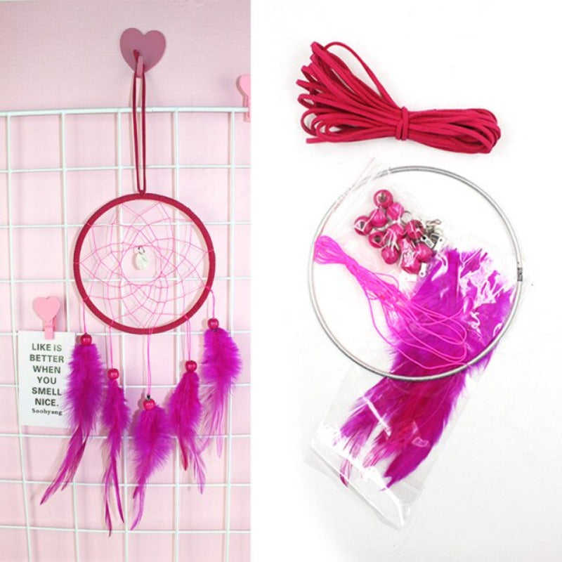 Kit attrape-rêves DIY - Fuchsia | Attrapeur de Rêves