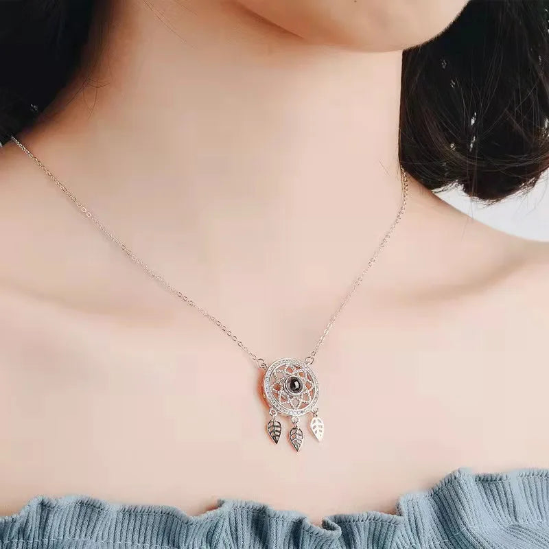 Pendentif Attrape Rêve image personnalisé | Attrapeur de Rêves