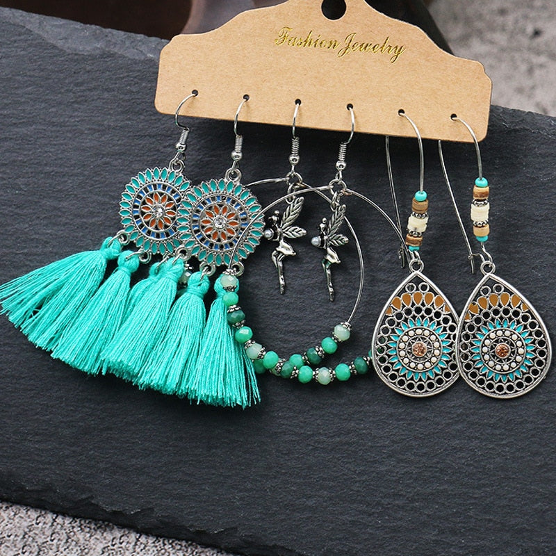 Bijoux attrape-rêves bleu turquoise | Attrapeur de Rêves